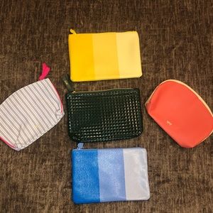 Bundle of 5 Ipsy Makeup Bags